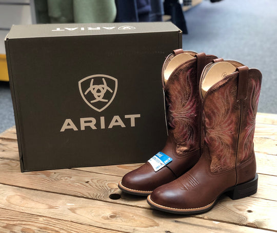 Womens Ariat Ranahan Boot - Sienna Saddle / Rusty Red (7350934601805)