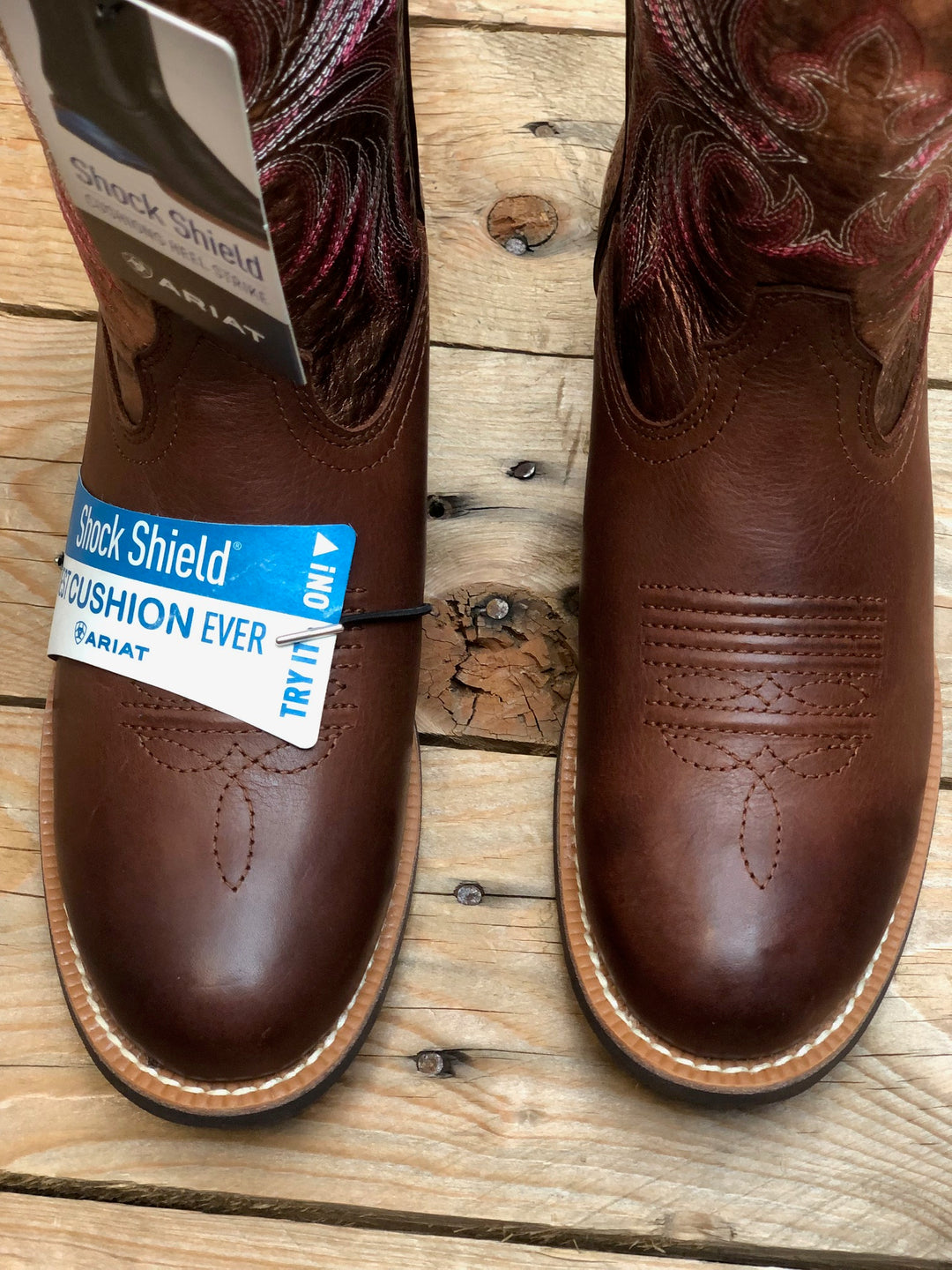 Womens Ariat Ranahan Boot - Sienna Saddle / Rusty Red (7350934601805)