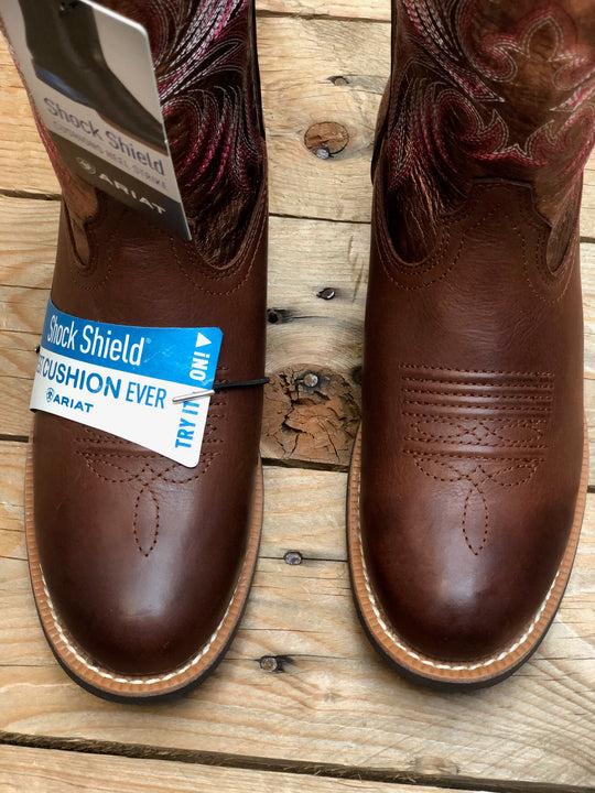 Womens Ariat Ranahan Boot - Sienna Saddle / Rusty Red (7350934601805)