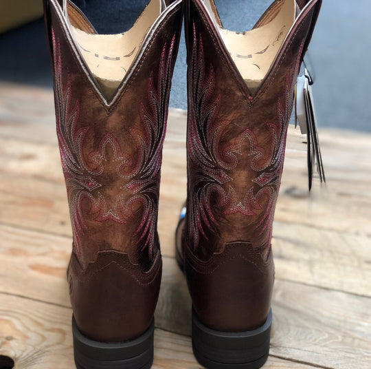 Womens Ariat Ranahan Boot - Sienna Saddle / Rusty Red (7350934601805)