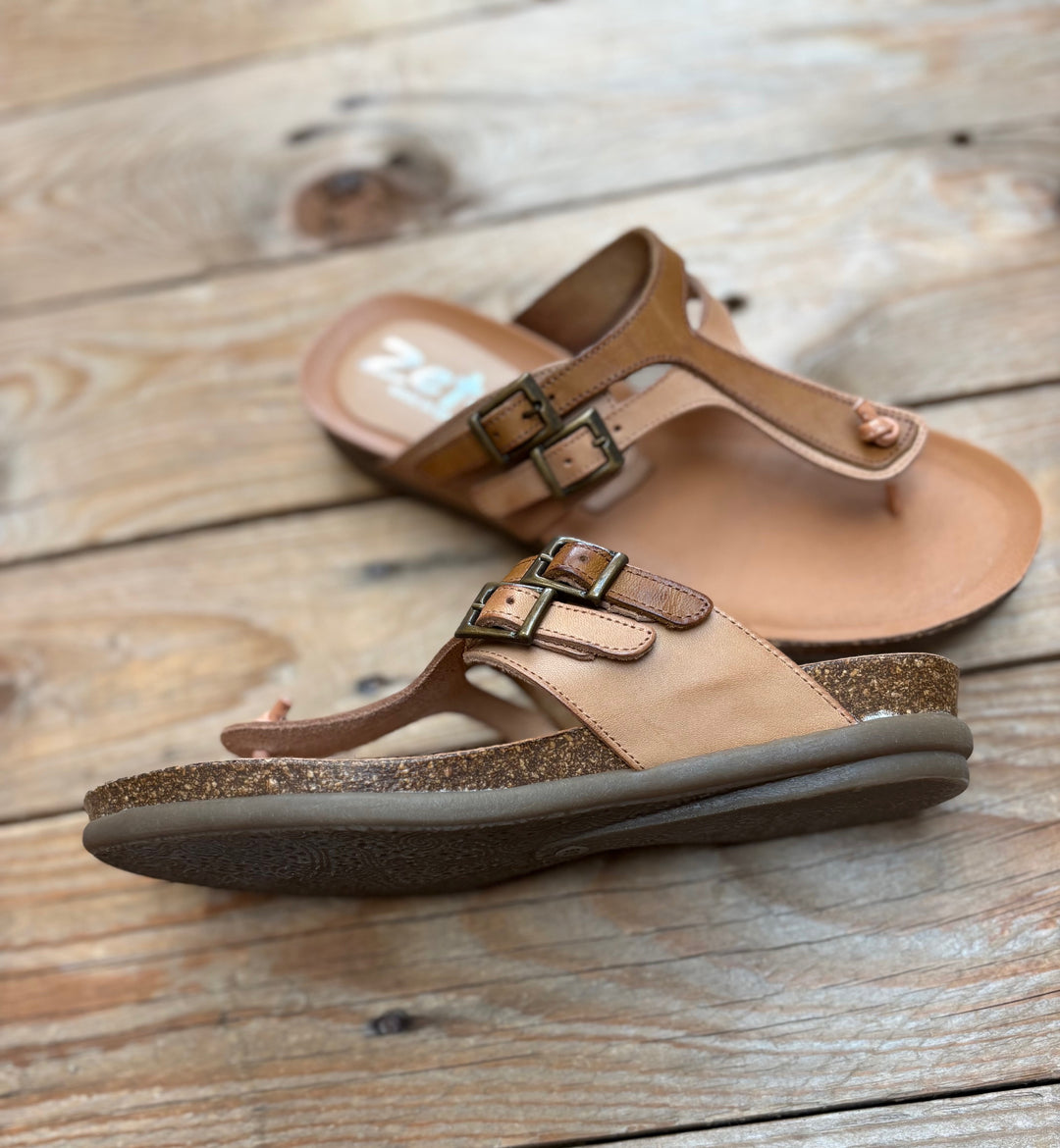 Womens Zeta Ranora Sandal - Vaq. Natural / Cuero