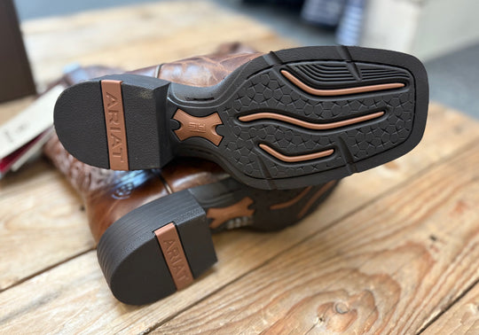 Womens Ariat Round Up Remuda Western Boot - Aged Tan