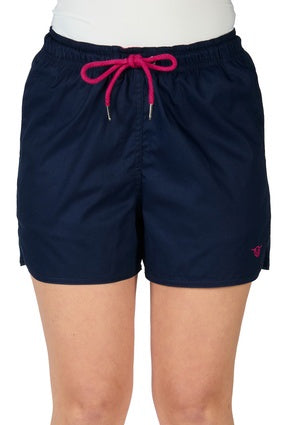 Womens Bullzye Remy Ruggers Shorts - Navy (7358378737741)