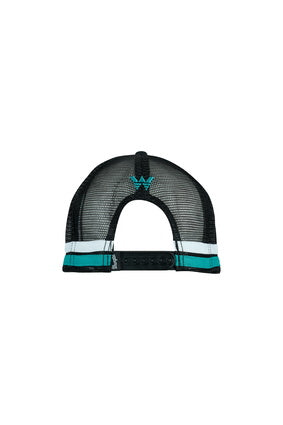 Wrangler Ricky High Profile Trucker Cap - Black