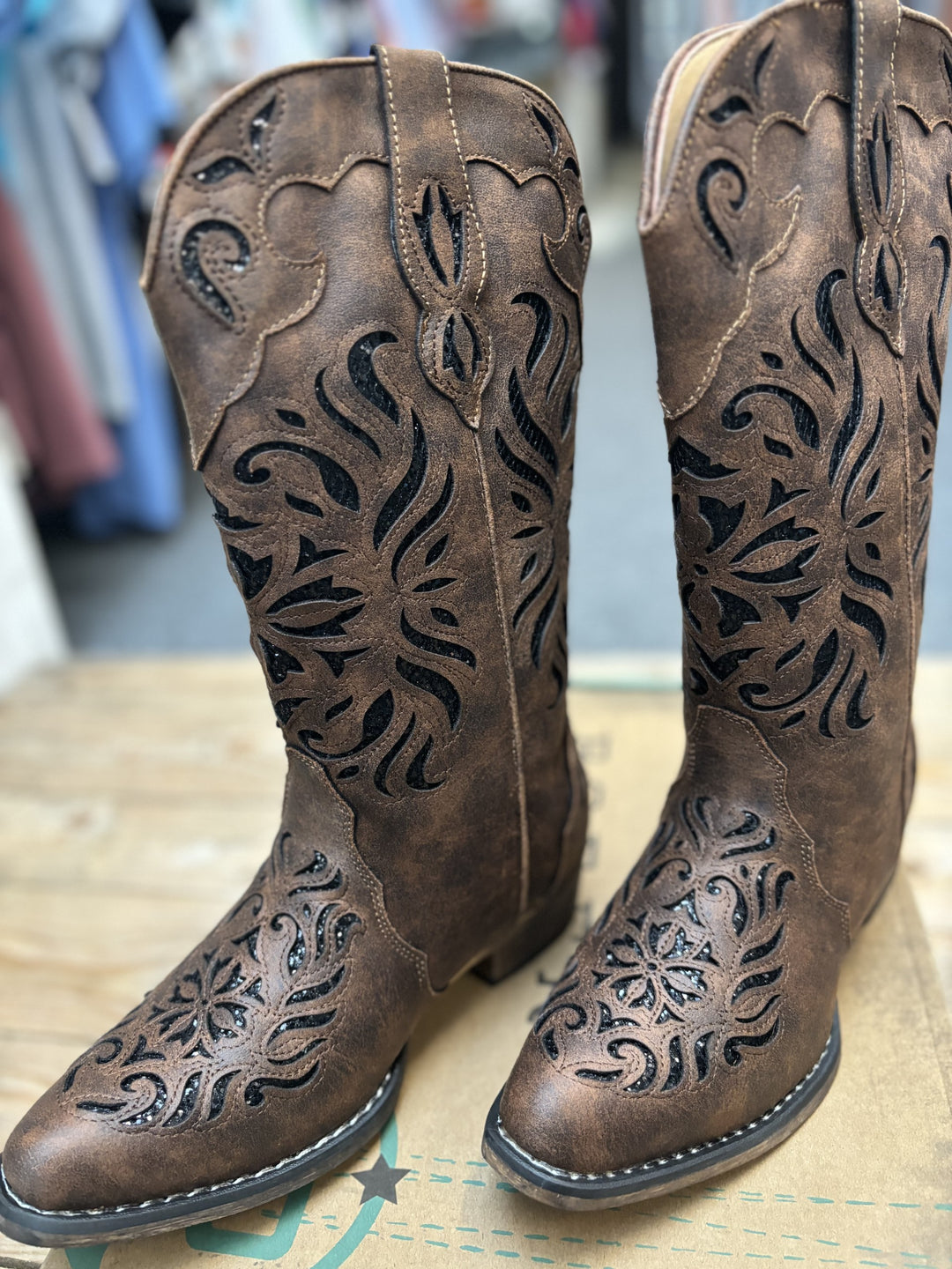 Womens Roper Riley Glitz (7021205585997)
