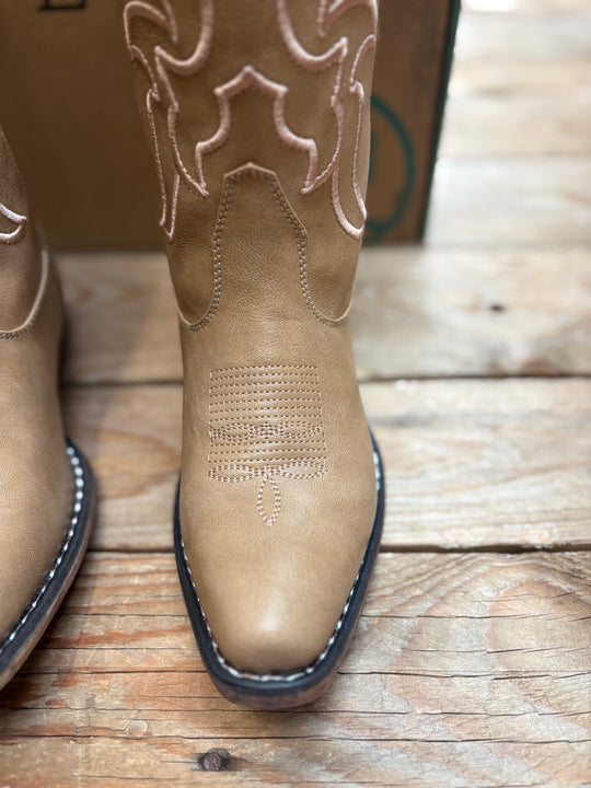 Womens Roper Riley Flextra Cord - Beige