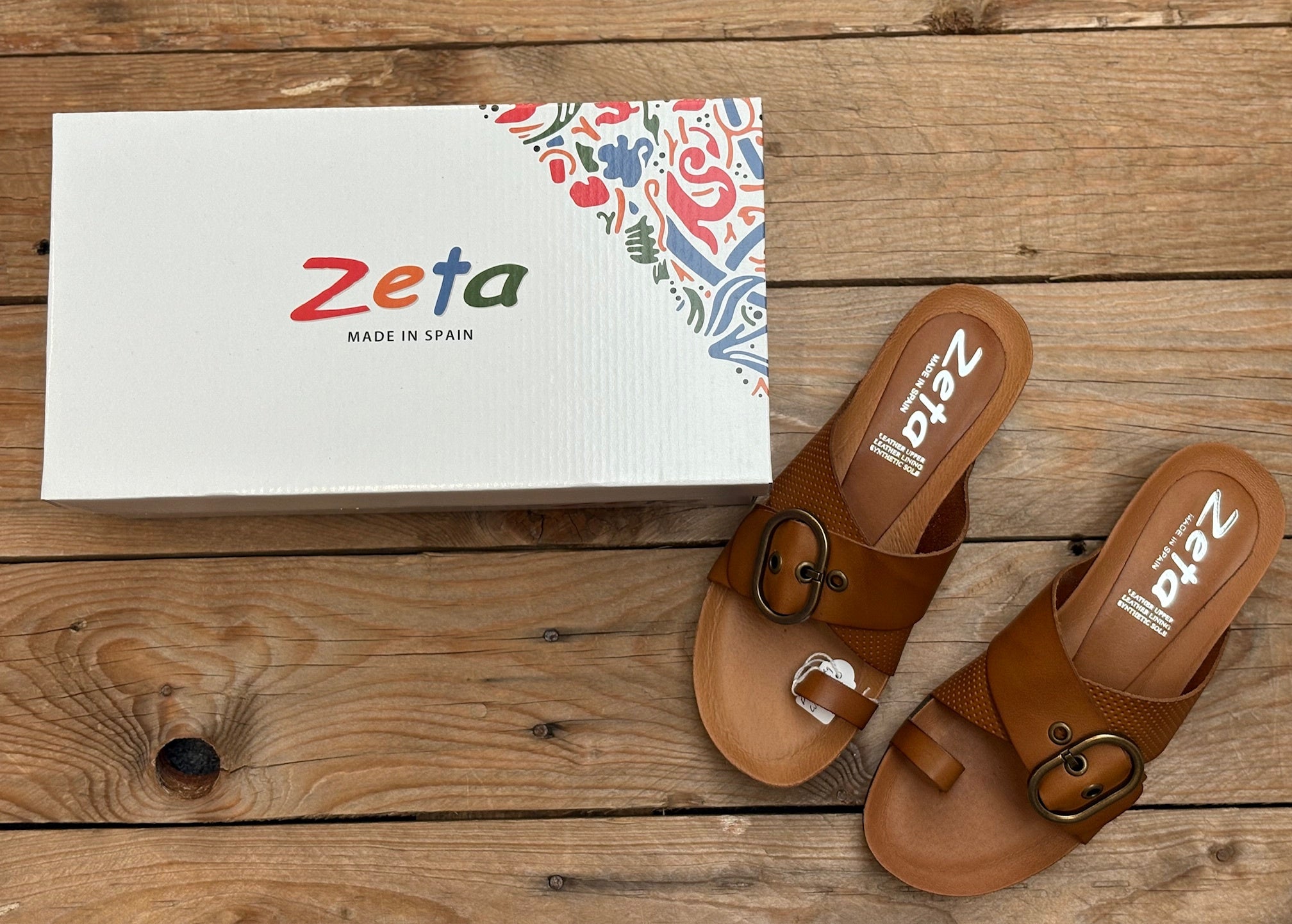 Womens Zeta Rivka Sandal - Picado / Vaq. Cuero (7556407033933)