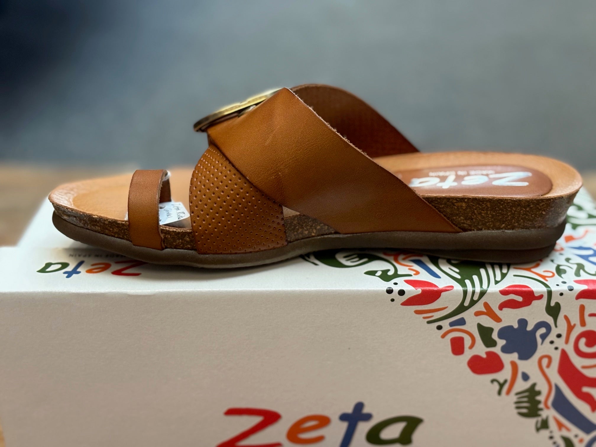 Womens Zeta Rivka Sandal - Picado / Vaq. Cuero (7556407033933)