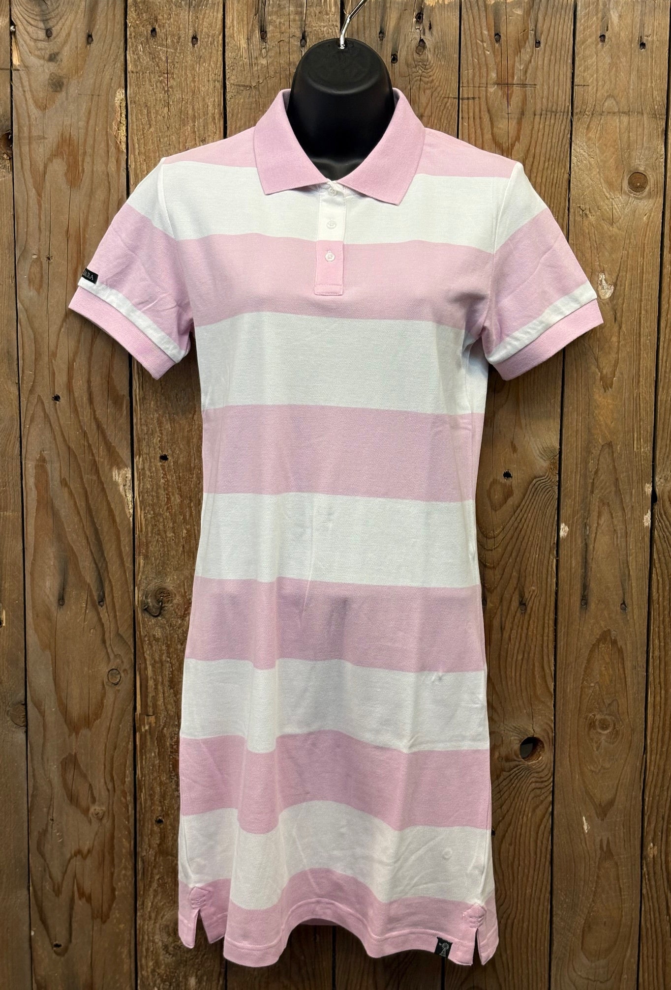 Womens MADELINE Classic Cotton Polo Dress (7552946602061)