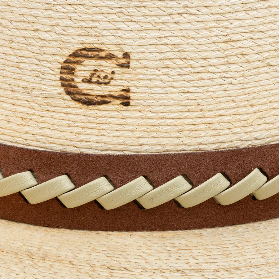 Charlie 1 Horse X Lainey Wilson Straw Hat - Road Runner - Toasted Palm