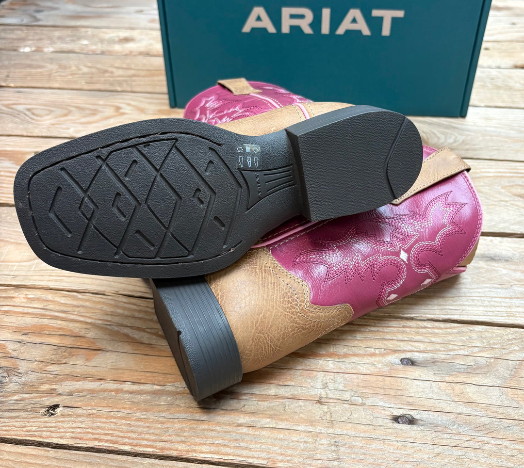 Ariat Youth Tombstone Boot - Cottage / Rosebud (7564218499149)