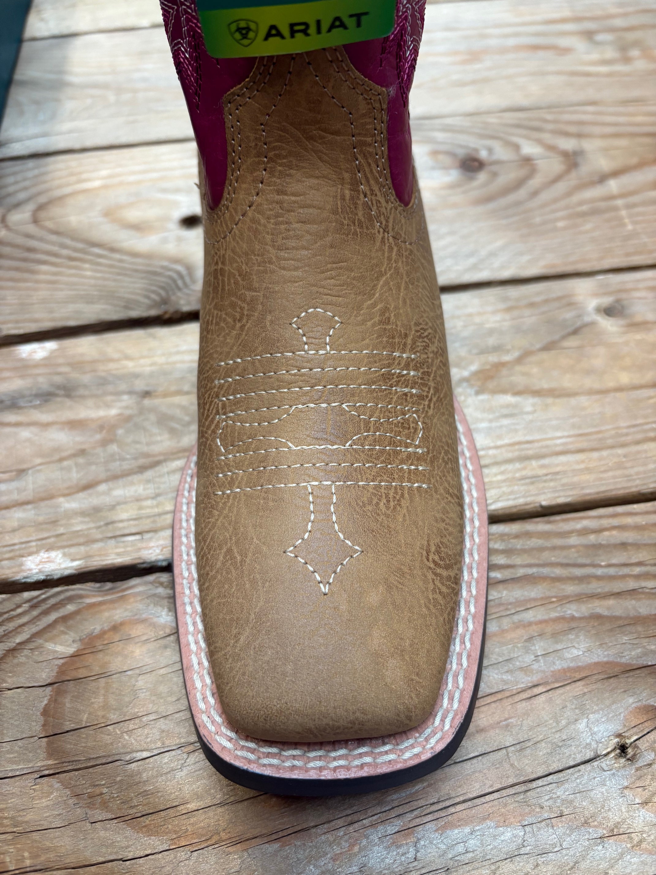 Ariat Youth Tombstone Boot - Cottage / Rosebud (7564218499149)