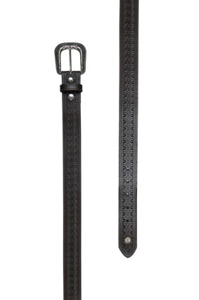 Mens Wrangler Sammy Belt - Dark Tan