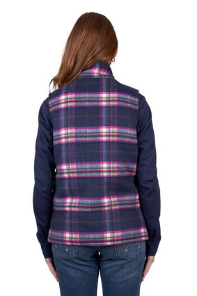 Womens Wrangler Selma Vest - Navy (7472655433805)