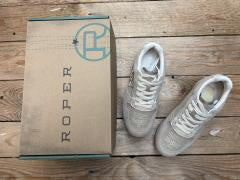 Womens Roper Giddyup Mesa Sneaker Jogger Shoe - Taupe Suede
