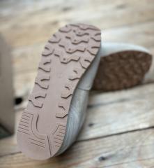 Womens Roper Giddyup Mesa Sneaker Jogger Shoe - Taupe Suede
