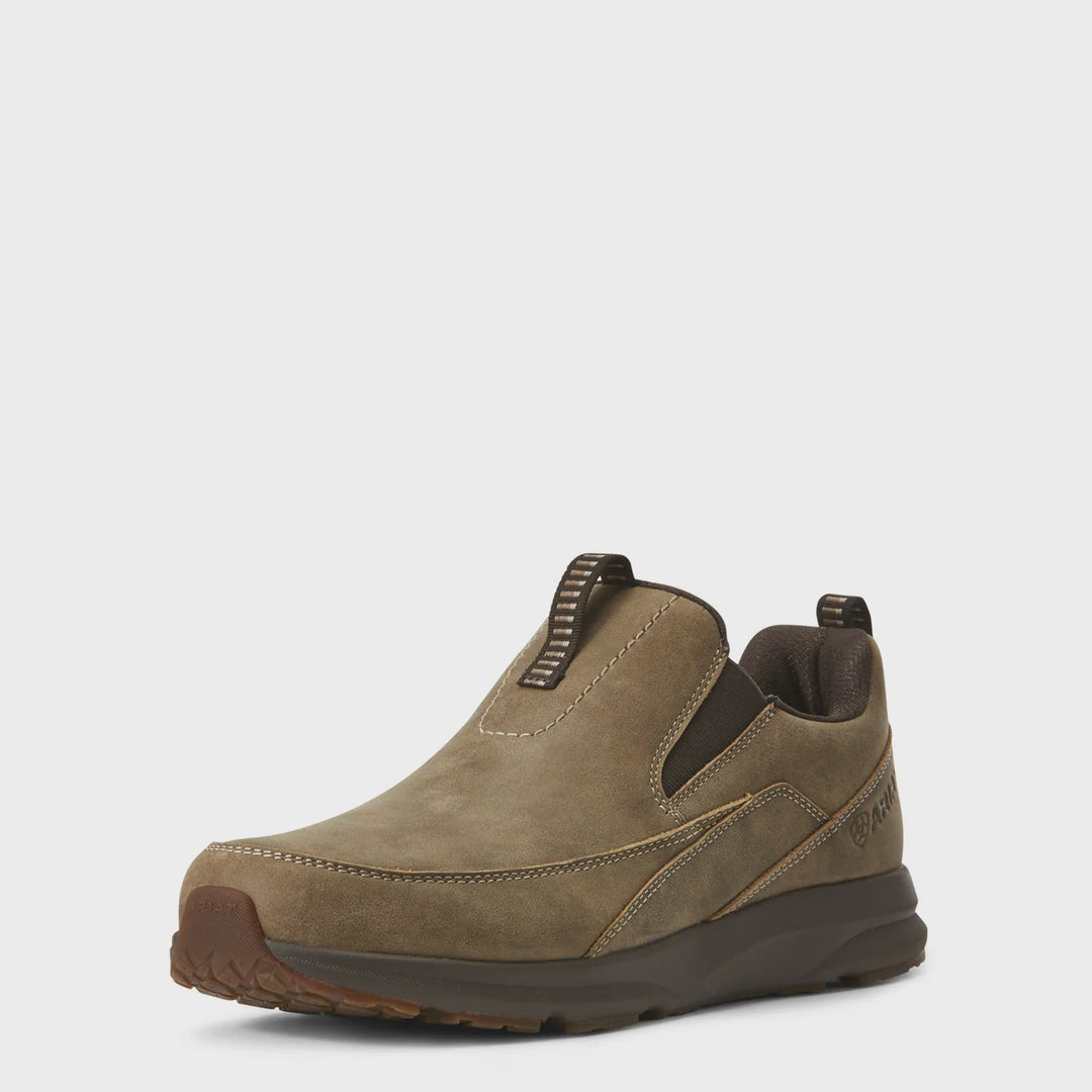 Mens Ariat Spitfire Slip on Shoe - Brown Bomber