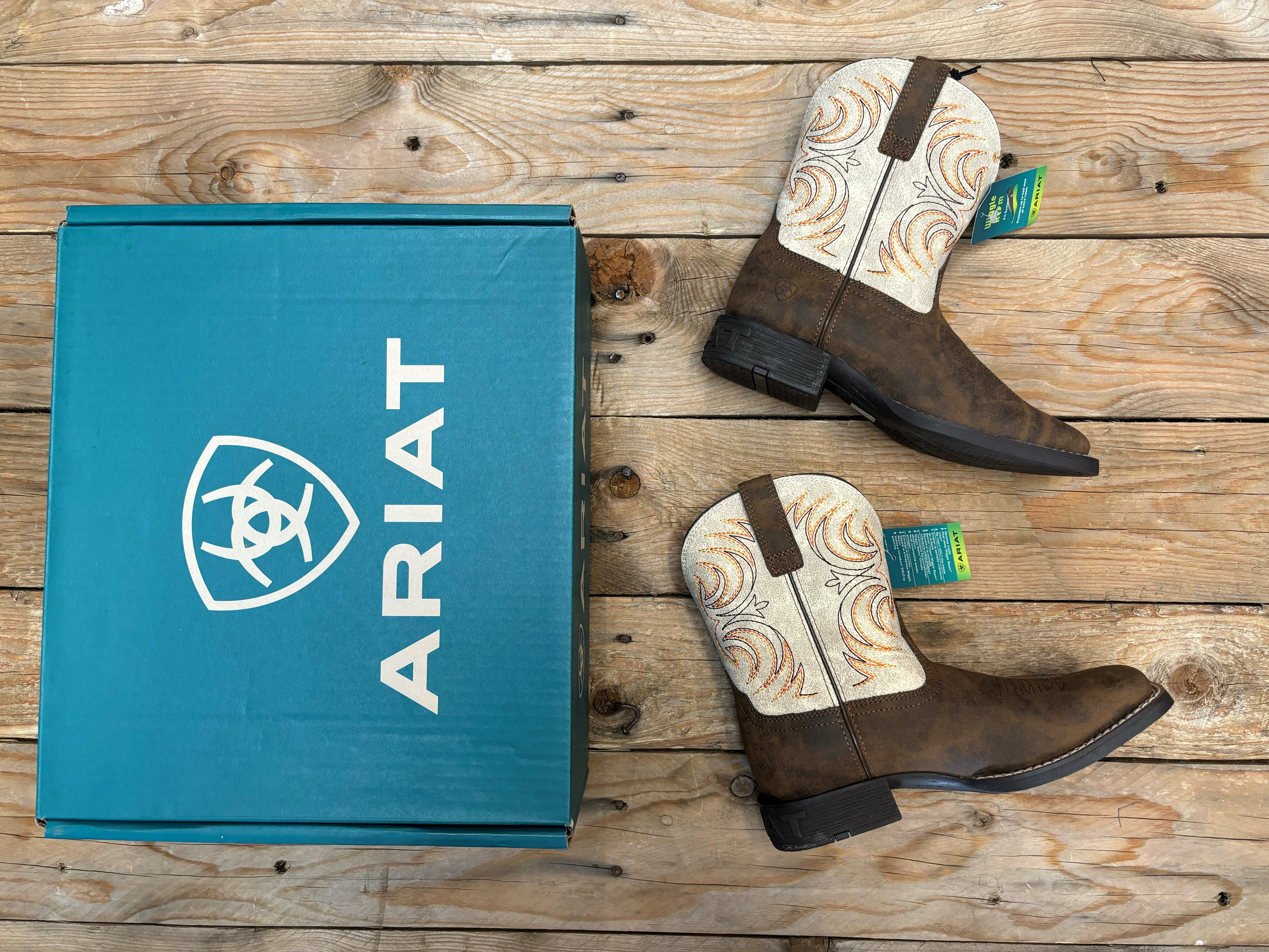 Youth Ariat Storm Boot - Antique Brown (6699741118541)