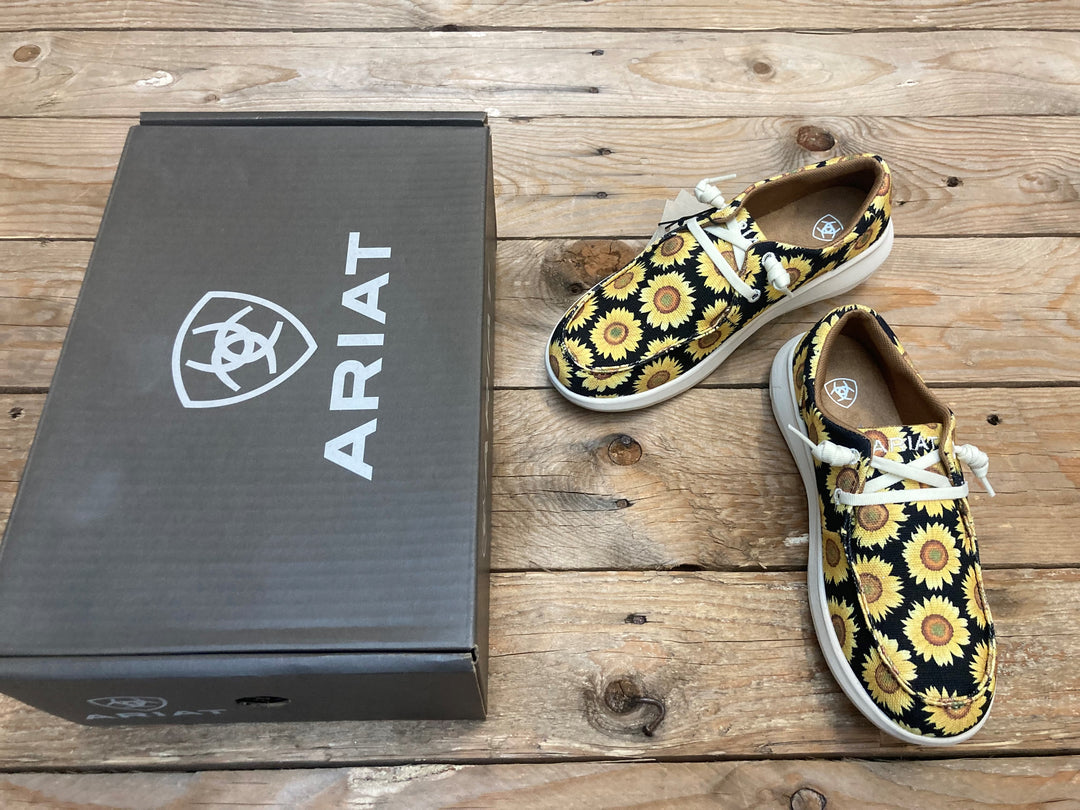 Womens Ariat Hilo Slip on Shoe - Sunflower Skies (6908787589197)