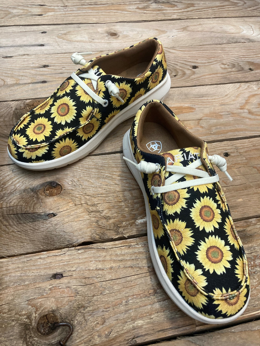 Womens Ariat Hilo Slip on Shoe - Sunflower Skies (6908787589197)