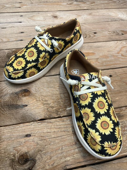 Womens Ariat Hilo Slip on Shoe - Sunflower Skies (6908787589197)