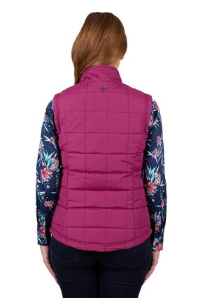 Womens Thomas Cook Vera Vest - Raspberry (7472653238349)