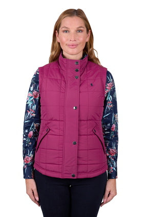 Womens Thomas Cook Vera Vest - Raspberry (7472653238349)