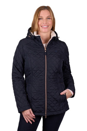 Womens Thomas Cook Peta Jacket - Dark Navy (7472653074509)