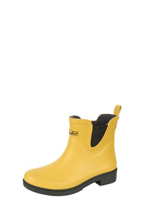 Womens Thomas Cook Wynyard Furlined Gumboot - Mustard (7453138583629)