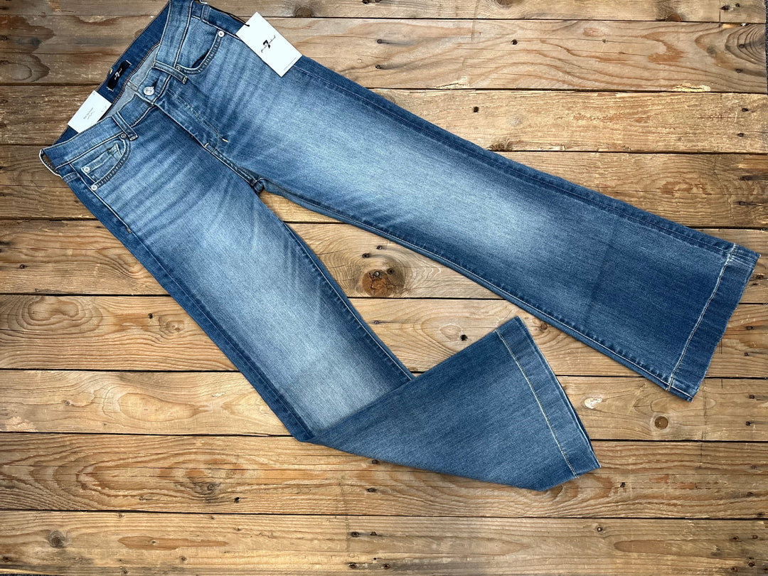Womens 7 For all Mankind Dojo Tailorless Jean - Distressed Authentic Light (7529359933517)