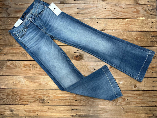 Womens 7 For all Mankind Dojo Tailorless Jean - Distressed Authentic Light (7529359933517)
