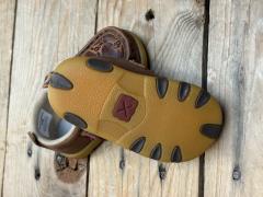 Infant Toddler Kids Twisted X Stag Casual Moc Shoe - Brown