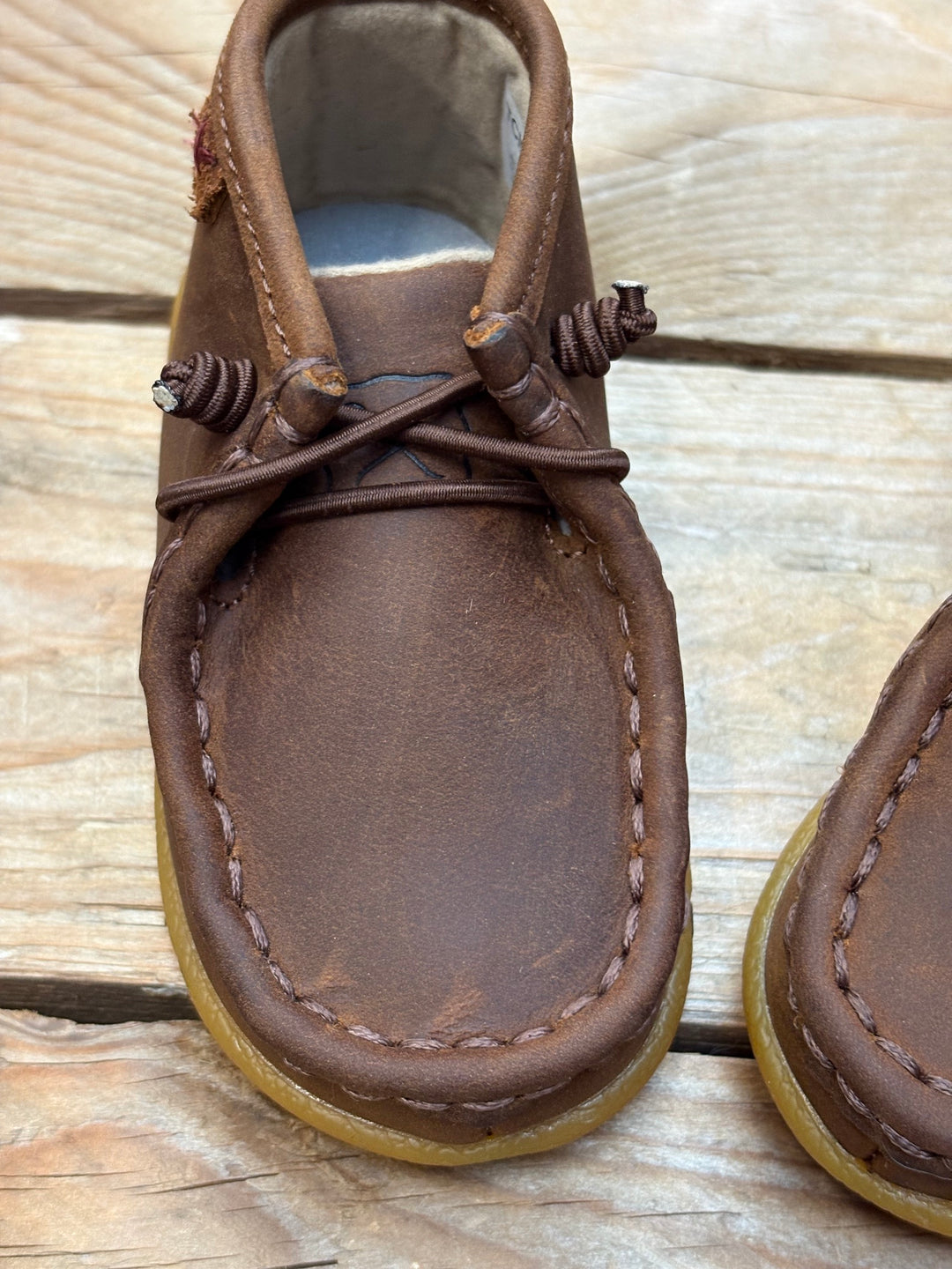 Infant Toddler Kids Twisted X Casual Elastic Boot Shoe - Chocolate