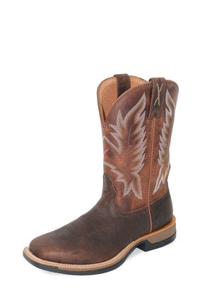 Mens Twisted X 11" Pink Tech X1 Boot -Breast Cancer Foundation (7495251427405)