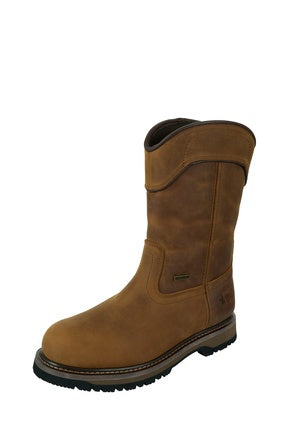 Mens Thomas Cook Shale Pull on Work Boot - Light Brown (7443594838093)