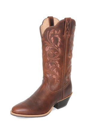 Womens Twisted X 12" Western Boot - Chocolate / Choc (7495251099725)