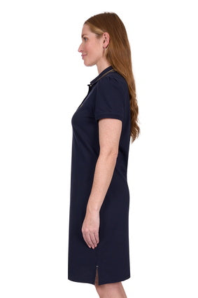 Women's Thomas Cook Traci Short Sleeve Polo Dress - Navy