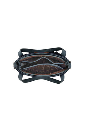 Womens Wrangler Two Tone Fringe Bag - Camel or Navy