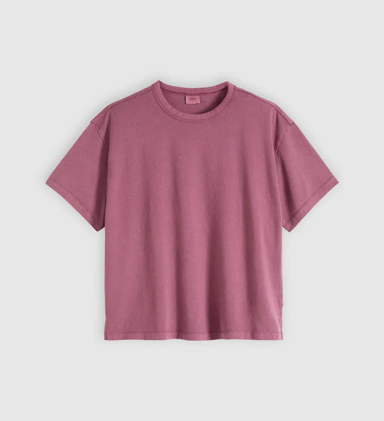 Womens Levi Strauss Vintage Short Sleeve Tee Tshirt - Crushed Berry