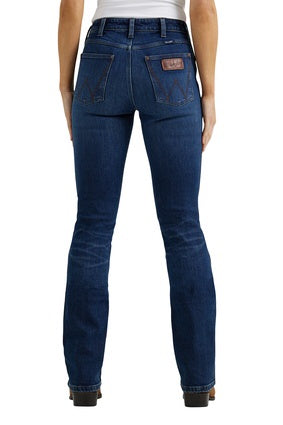 Womens Wrangler Hi Rise Boot Cut Jean - Isla