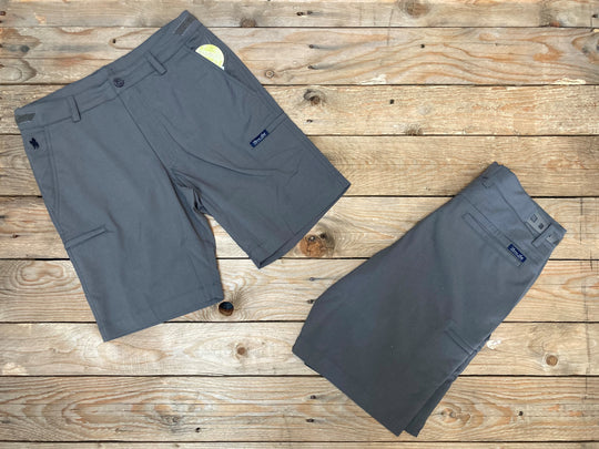 Mens Thomas Cook Adventure Collection Walcott Bamboo Shorts - Charcoal (6921878929485)