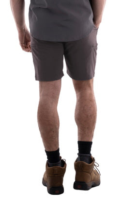 Mens Thomas Cook Walcott Bamboo Shorts - Charcoal (6921878929485)