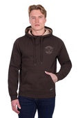Mens Pure Western Walker Hoodie Pullover Jumper - Chocolate Brown
