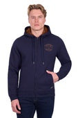 Mens Pure Western Walker Zip Up Hoodie - Navy