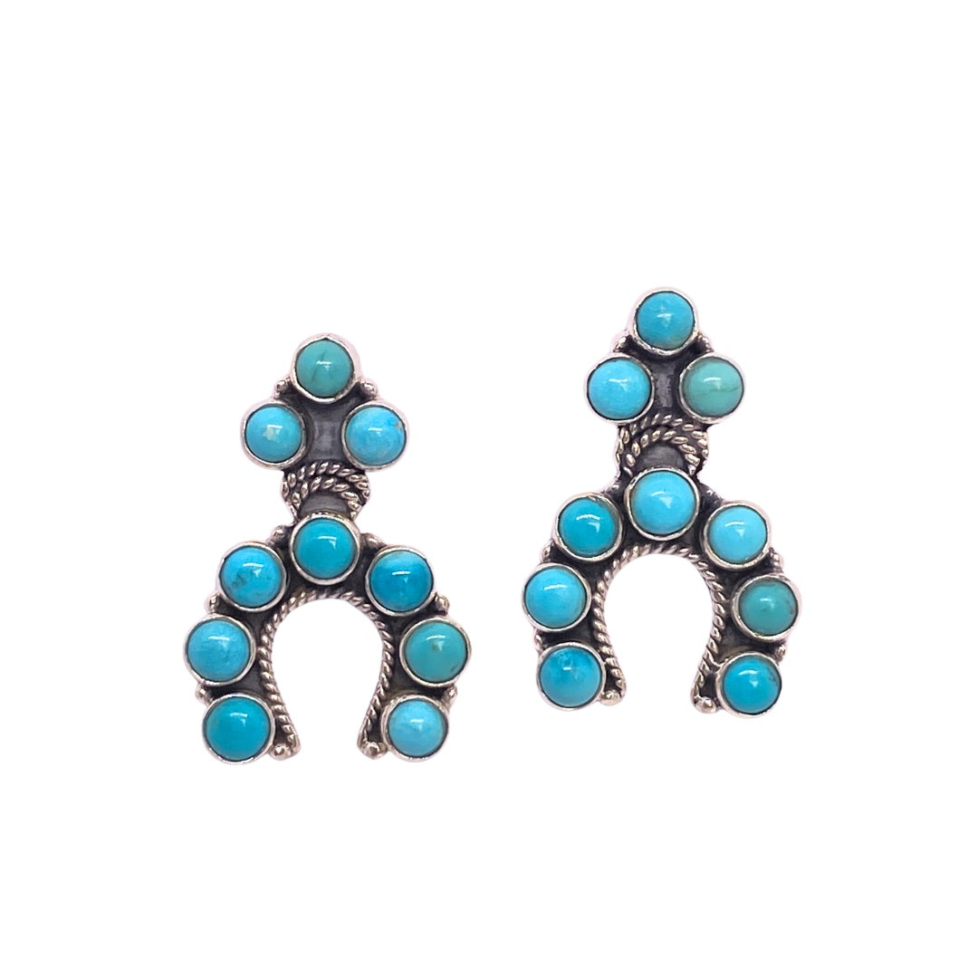 Wild Brumby Co - Kingman Turquoise Wild Heart Protector Earrings