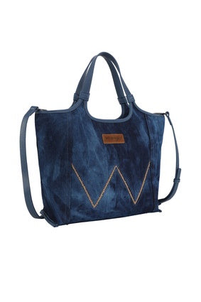 Womens Wrangler Willa Tote Bag - Dark Denim