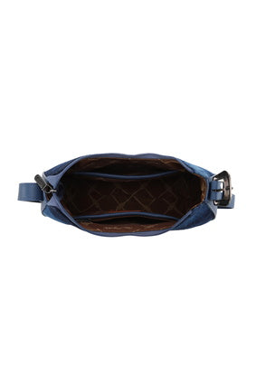 Womens Wrangler Willa Shoulder Bag - Dark or Light Denim