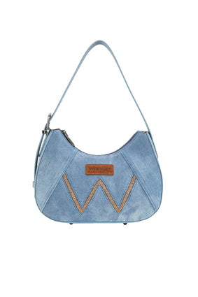 Womens Wrangler Willa Shoulder Bag - Dark or Light Denim