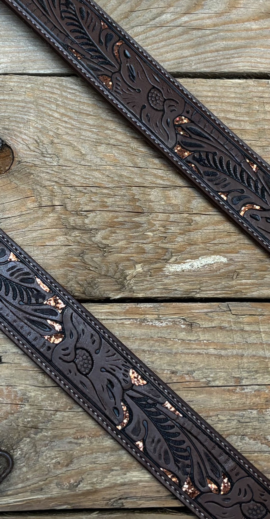 Womens Pure Western Willow Belt - Dark Tan (7041897496653)