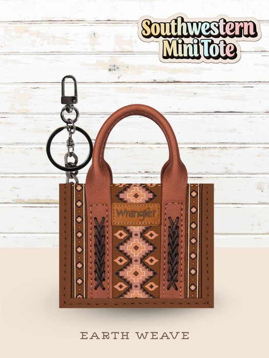 Wrangler Southwestern Mini Fun Size Tote Bag